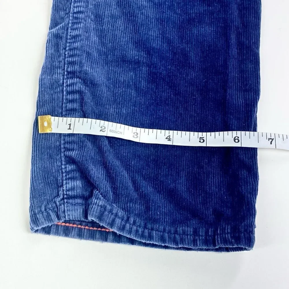 Crewcuts navy corduroy straight leg pants 10